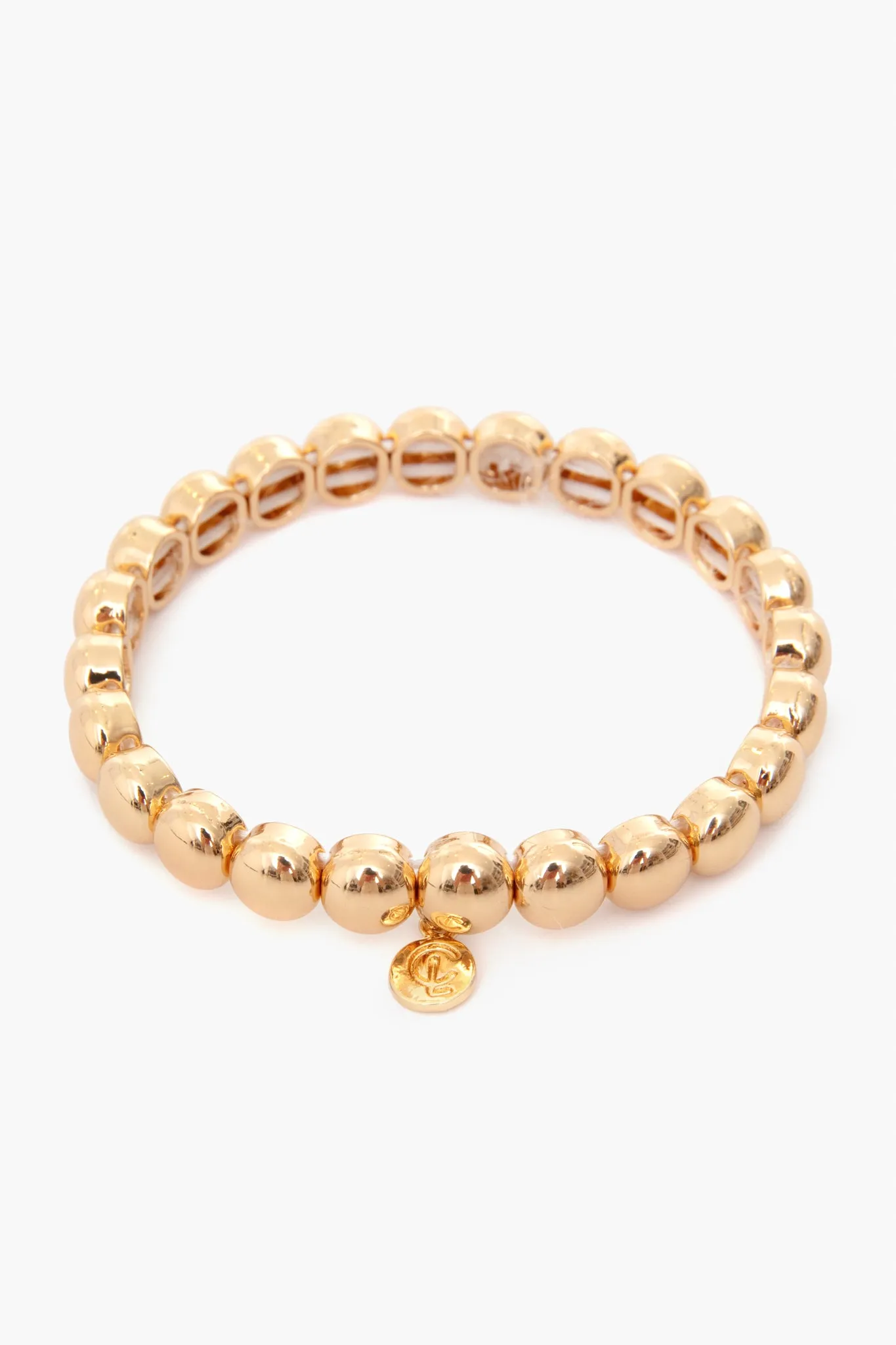 7mm Gold Bubble Bracelet