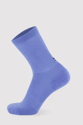 Atlas Merino Crew Sock - Cornflower