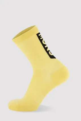 Atlas Merino Crew Sock - Lemonade