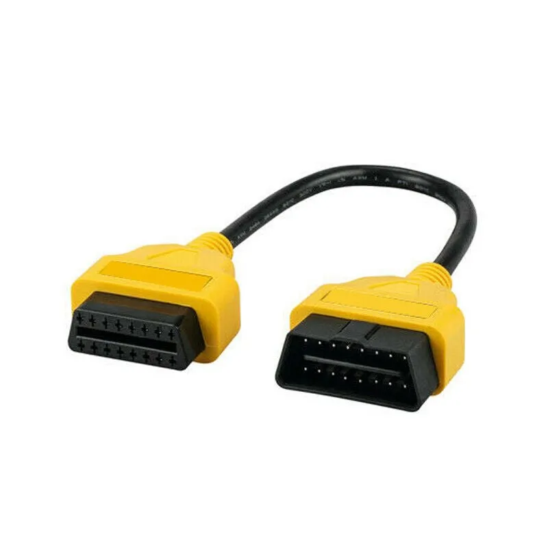 AUTOOL 30 cm OBDII Yellow cable