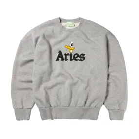 Aye Duck Sweatshirt - Grey Marl