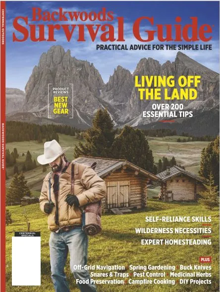 Backwoods Survival Guide - Living Off the Land No. 21: Wilderness Instructor Craig Caudill, Cooking Over Open Flame, Herbs & Natural Resources for Teeth Health & Lots More!