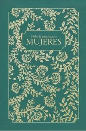 Biblia RVR 1960 de Estudio para Mujeres Tela Verde