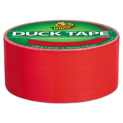 Colored Duct Tape, 3 Core, 1.88 X 20 Yds, Red