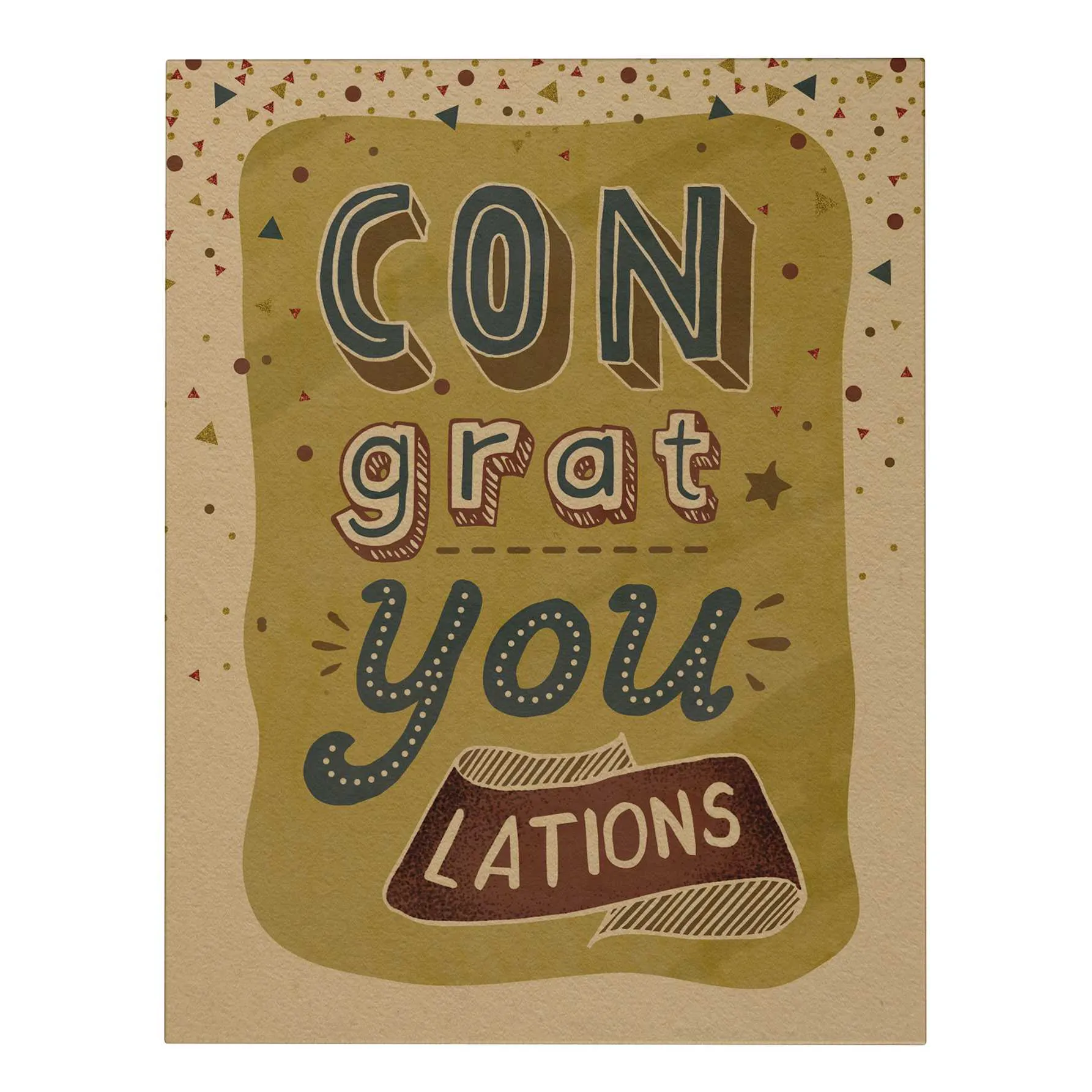 Congratulations Big Greeting Card [CLEARANCE]