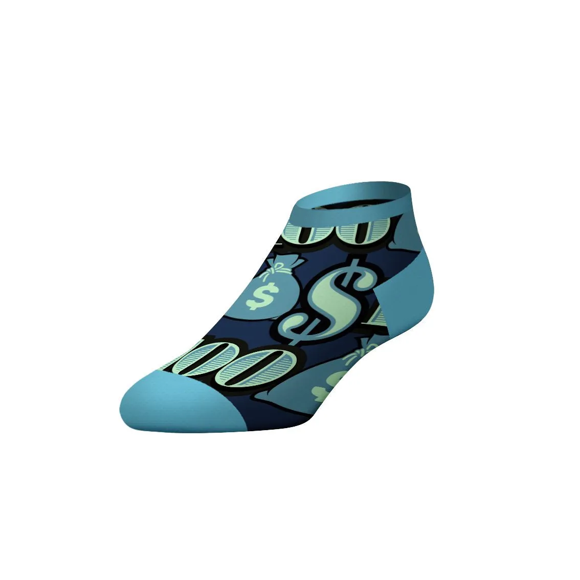 CrazyUniverse Dollar and Flag Low Cut Socks (3 Pack)