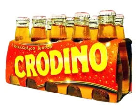 Crodino Non-Alcoholic lo Bitter Aperitif, Produced Since 1964 by Crodino - 10 x 100 ml