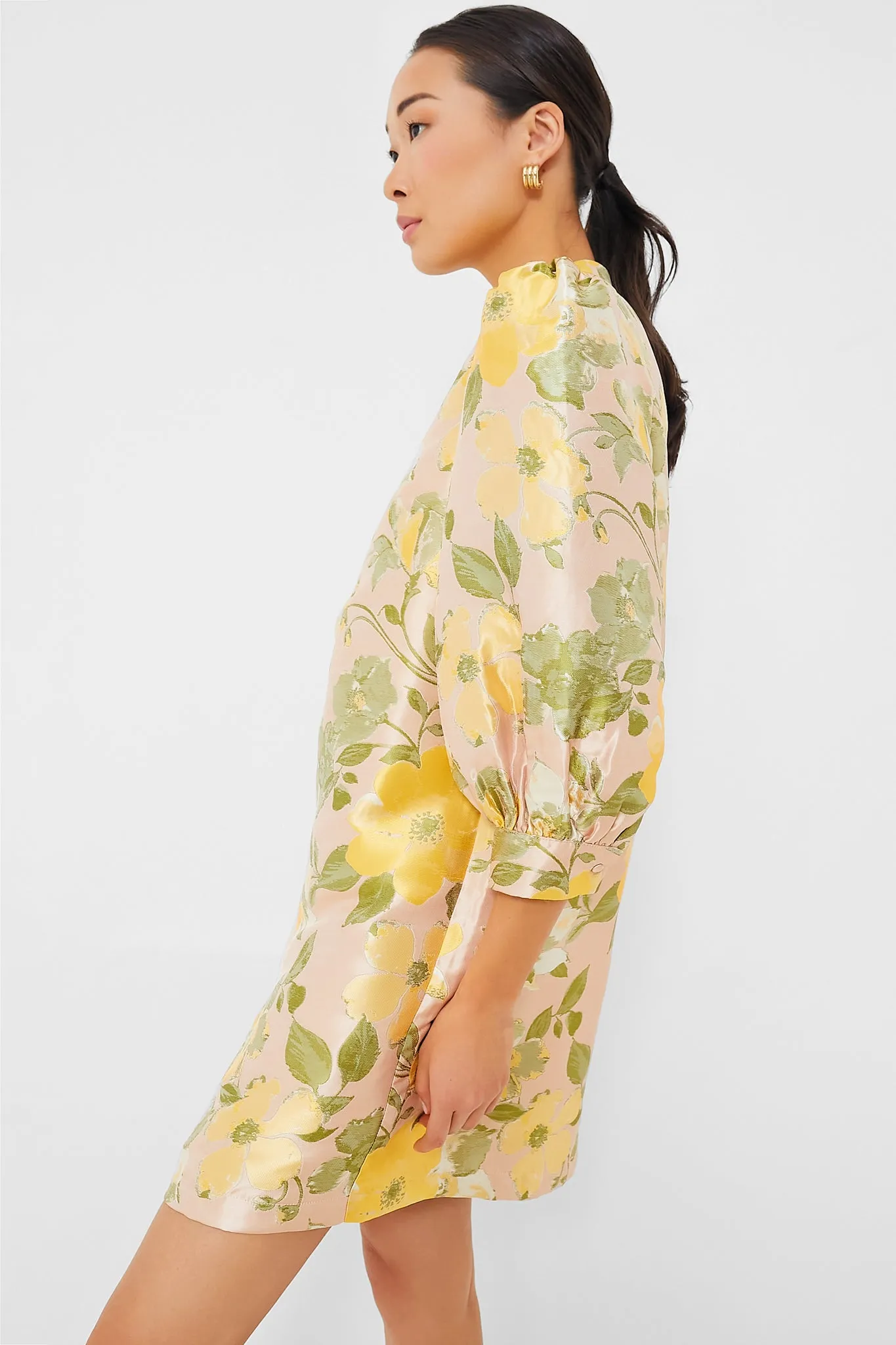 Daylily Jacquard Samantha Dress