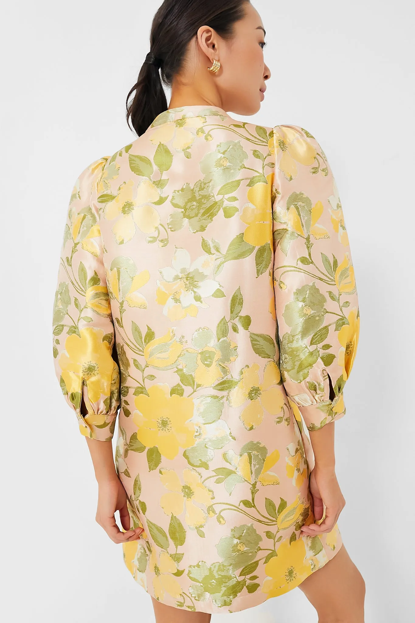 Daylily Jacquard Samantha Dress