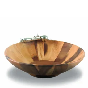 Garden Veggie Salad Serving Bowl