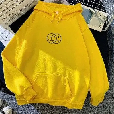 Happy Face Sad Face Hoodie