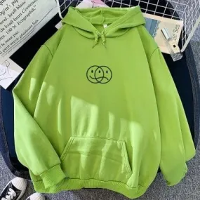 Happy Face Sad Face Hoodie