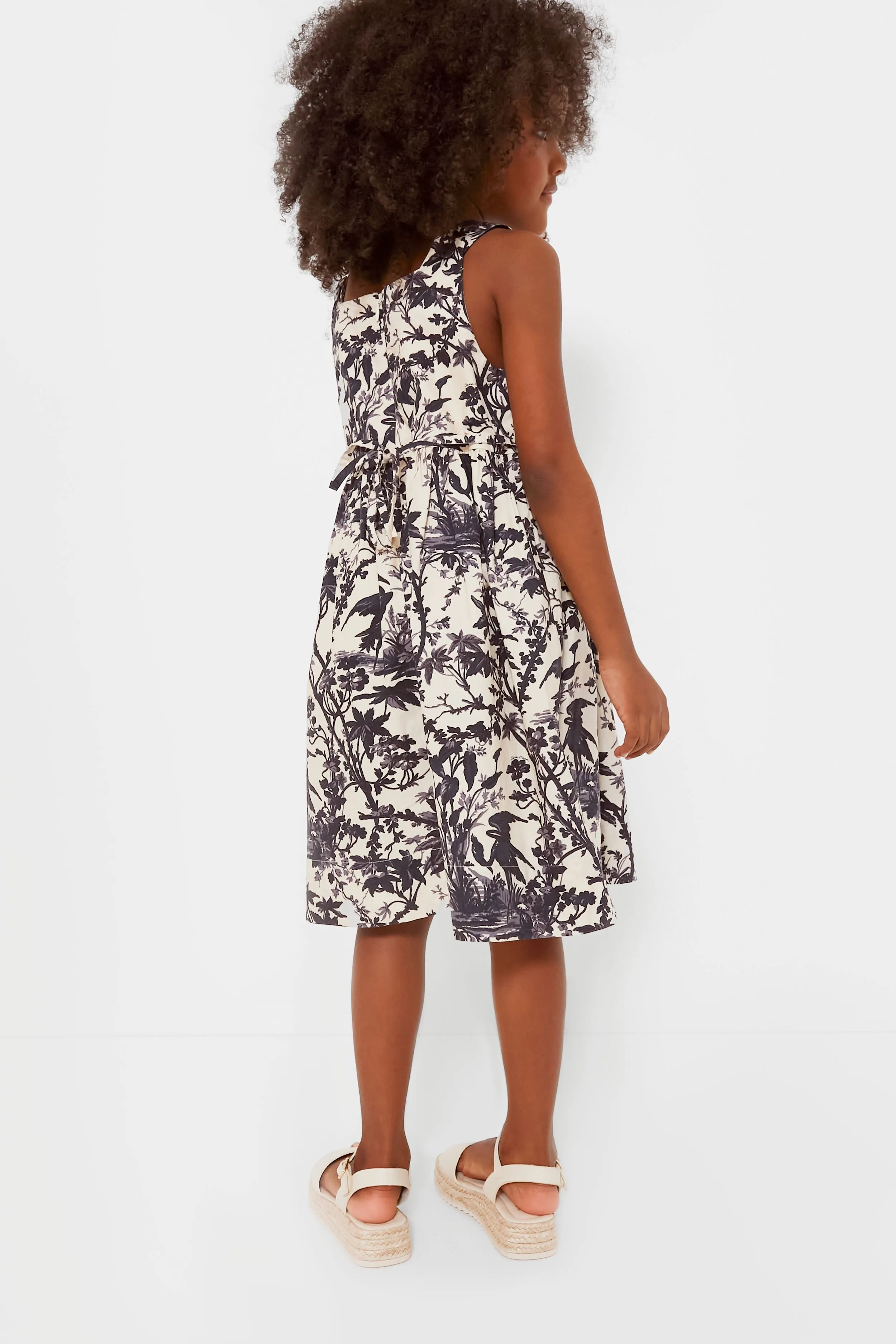 Heron Navy Stevie Dress