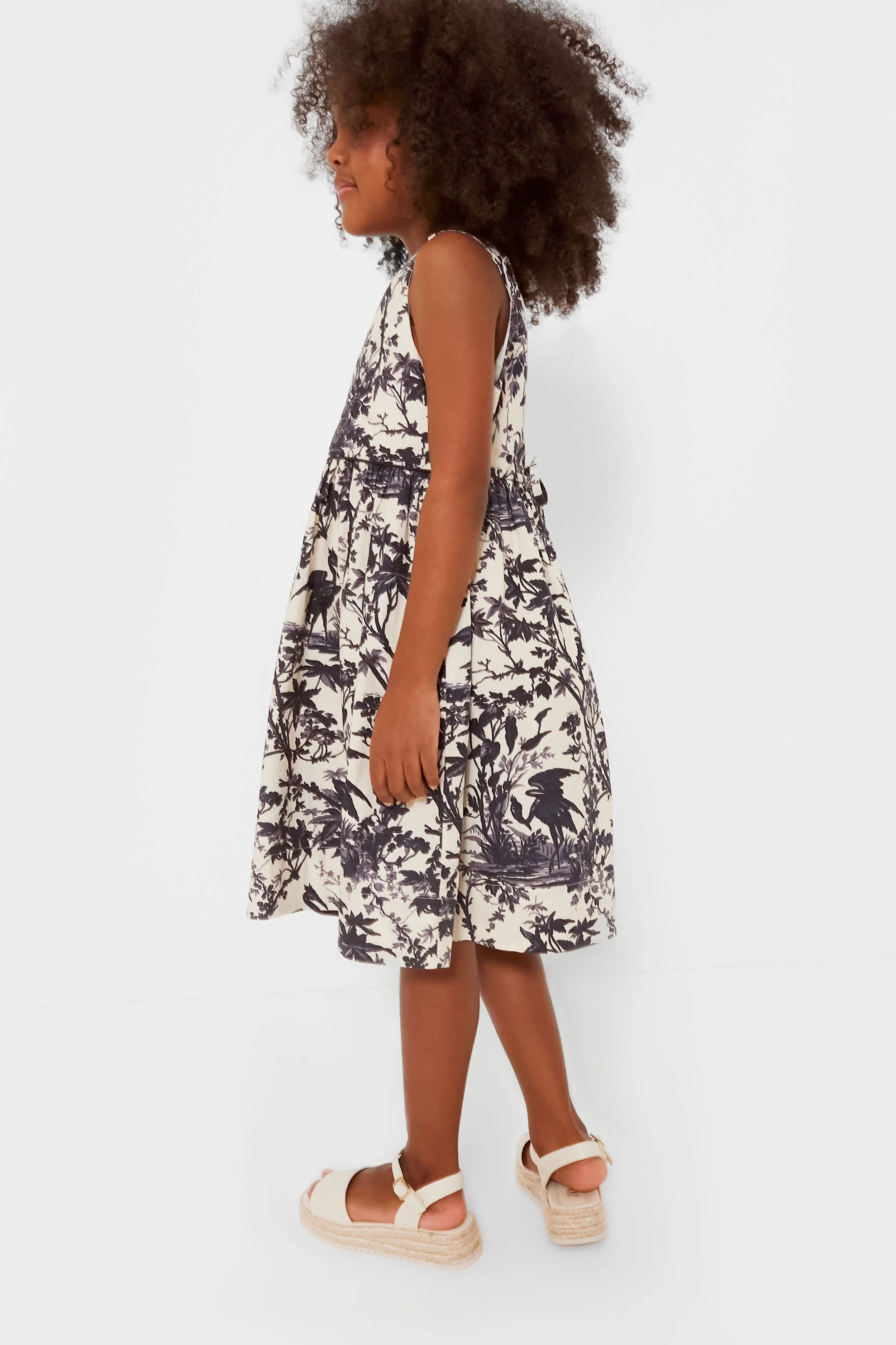 Heron Navy Stevie Dress