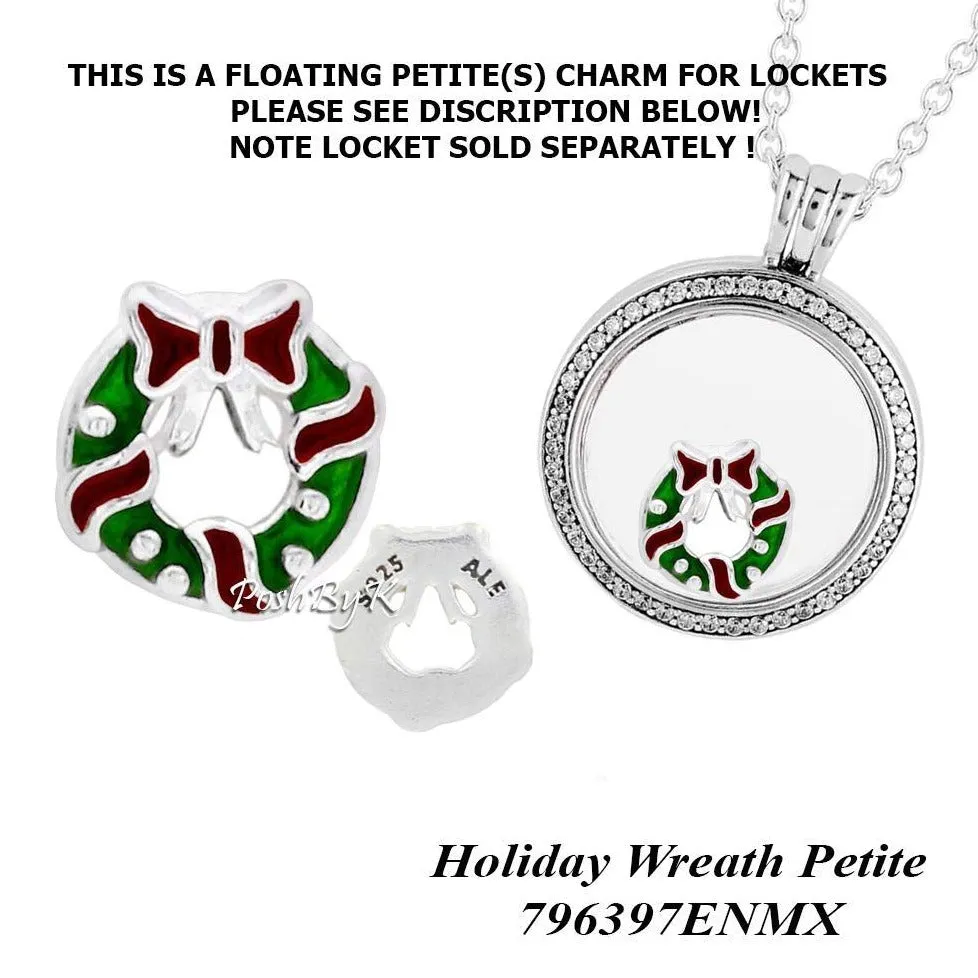 Holiday Wreath Petite Charm 796397ENMX