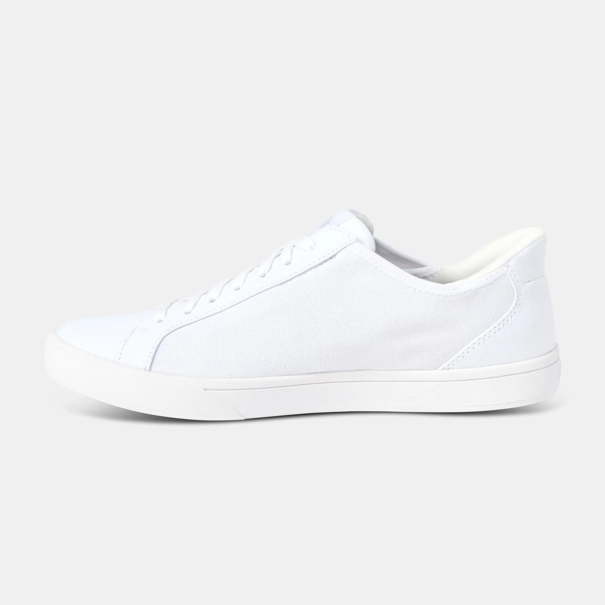 Kizik Irvine Ivory White Canvas Slip On