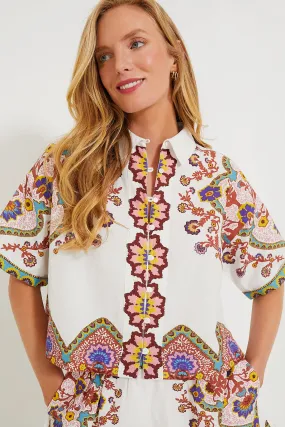 Lagos Print Jeni Blouse