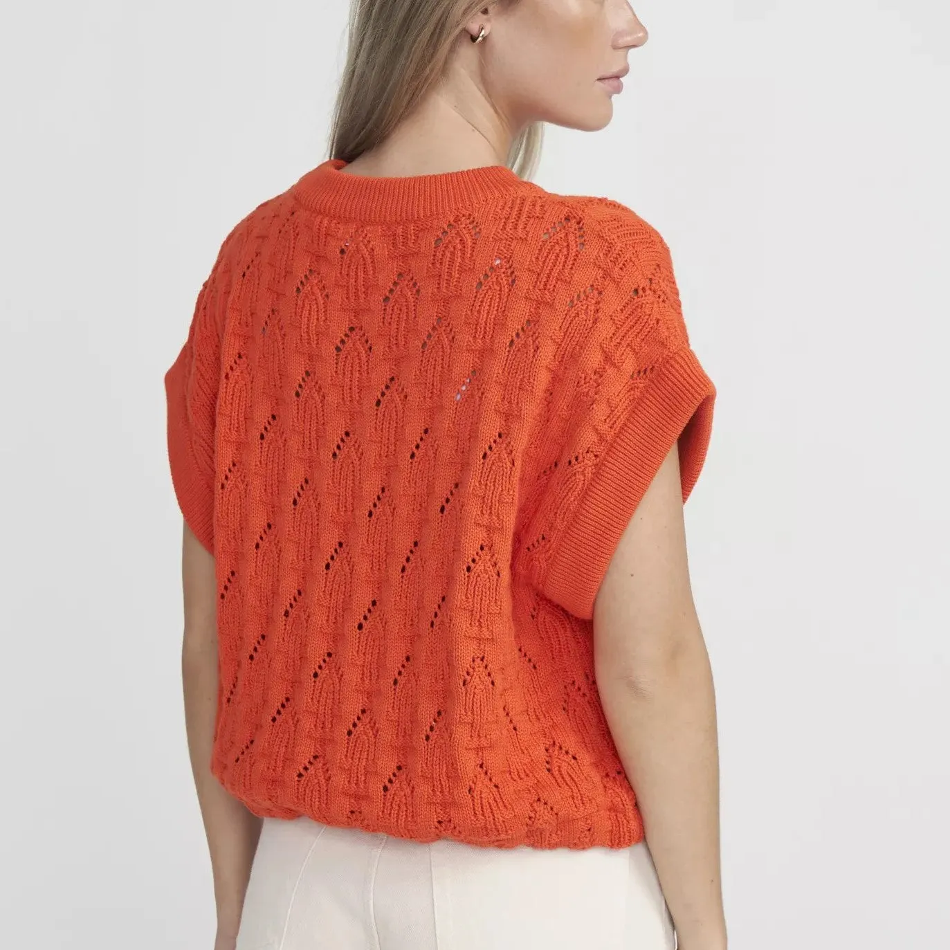 Nettan Vest - Flame Orange