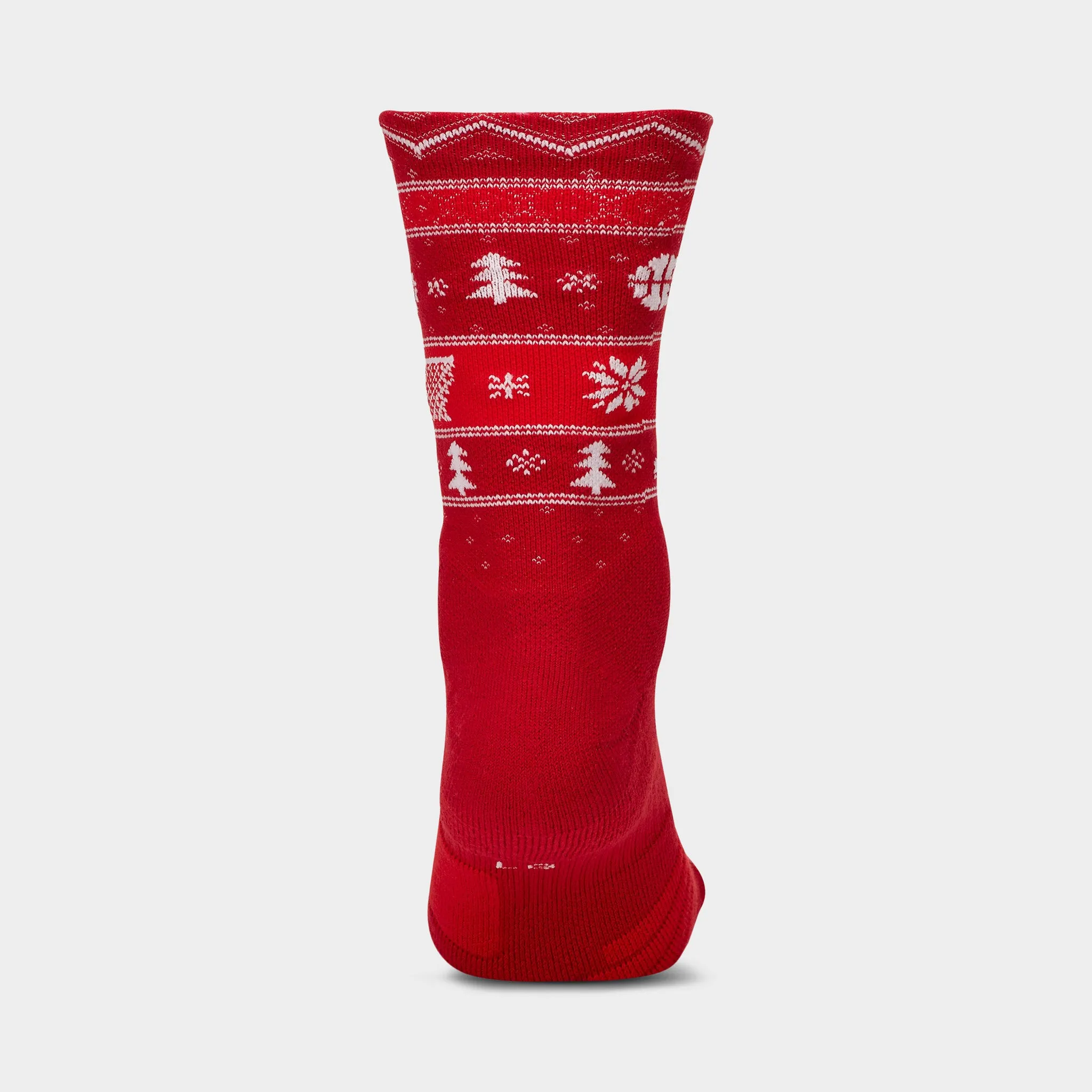 Nike Elite Christmas Crew Socks Gym Red / White - Club Gold