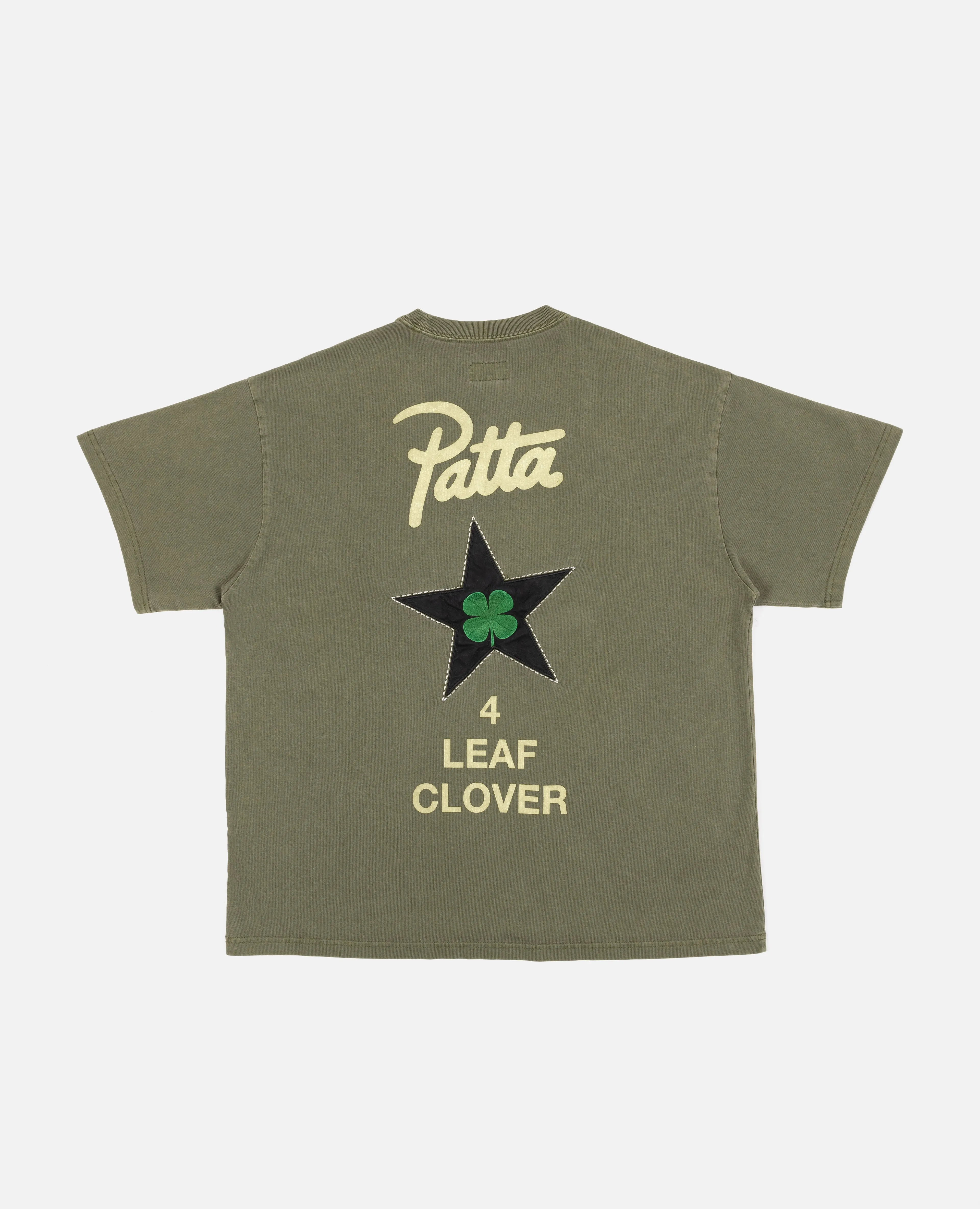 Patta x Converse 4 Leaf Clover T-Shirt (Burnt Olive)