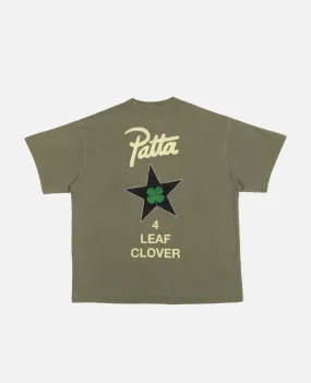 Patta x Converse 4 Leaf Clover T-Shirt (Burnt Olive)