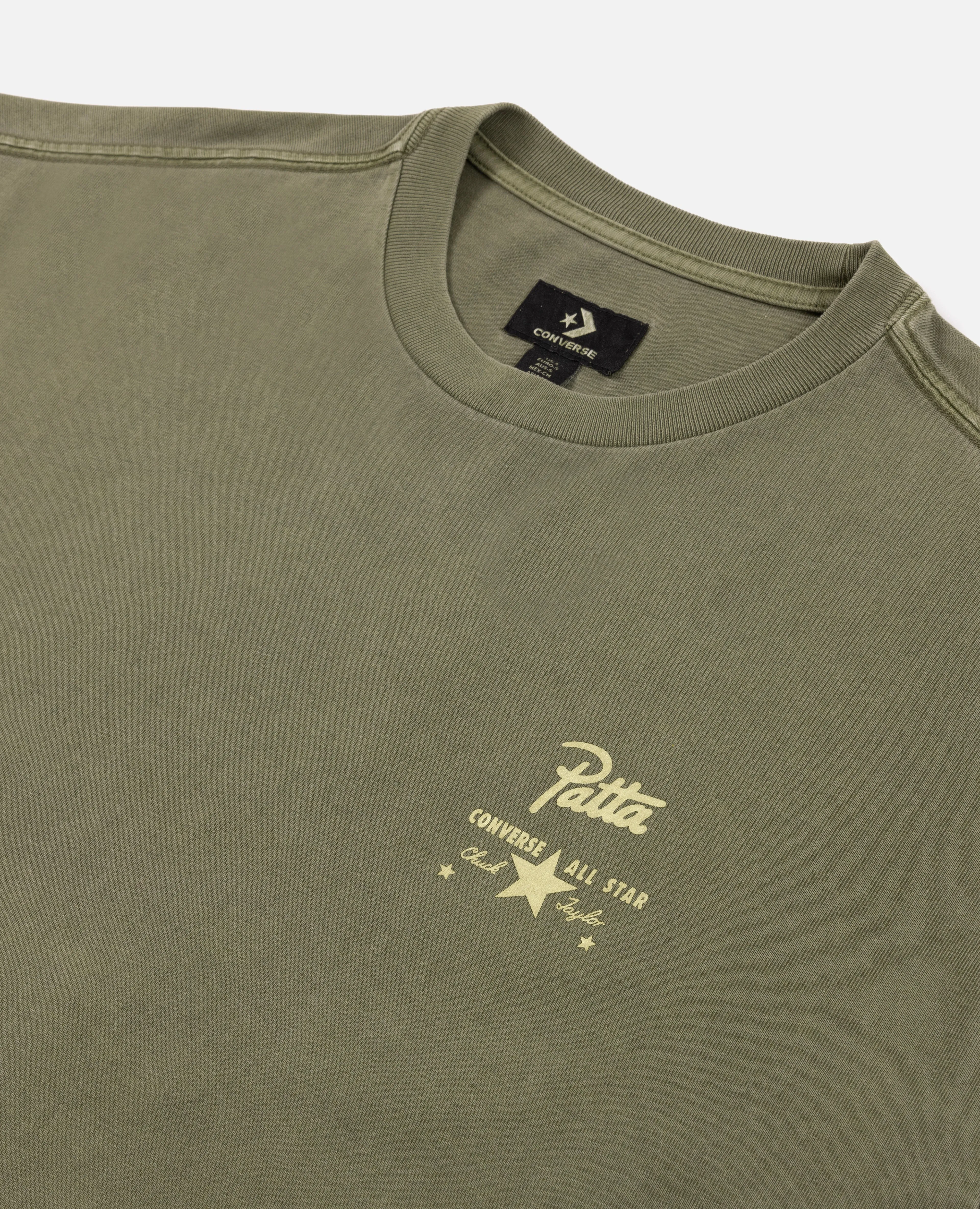 Patta x Converse 4 Leaf Clover T-Shirt (Burnt Olive)