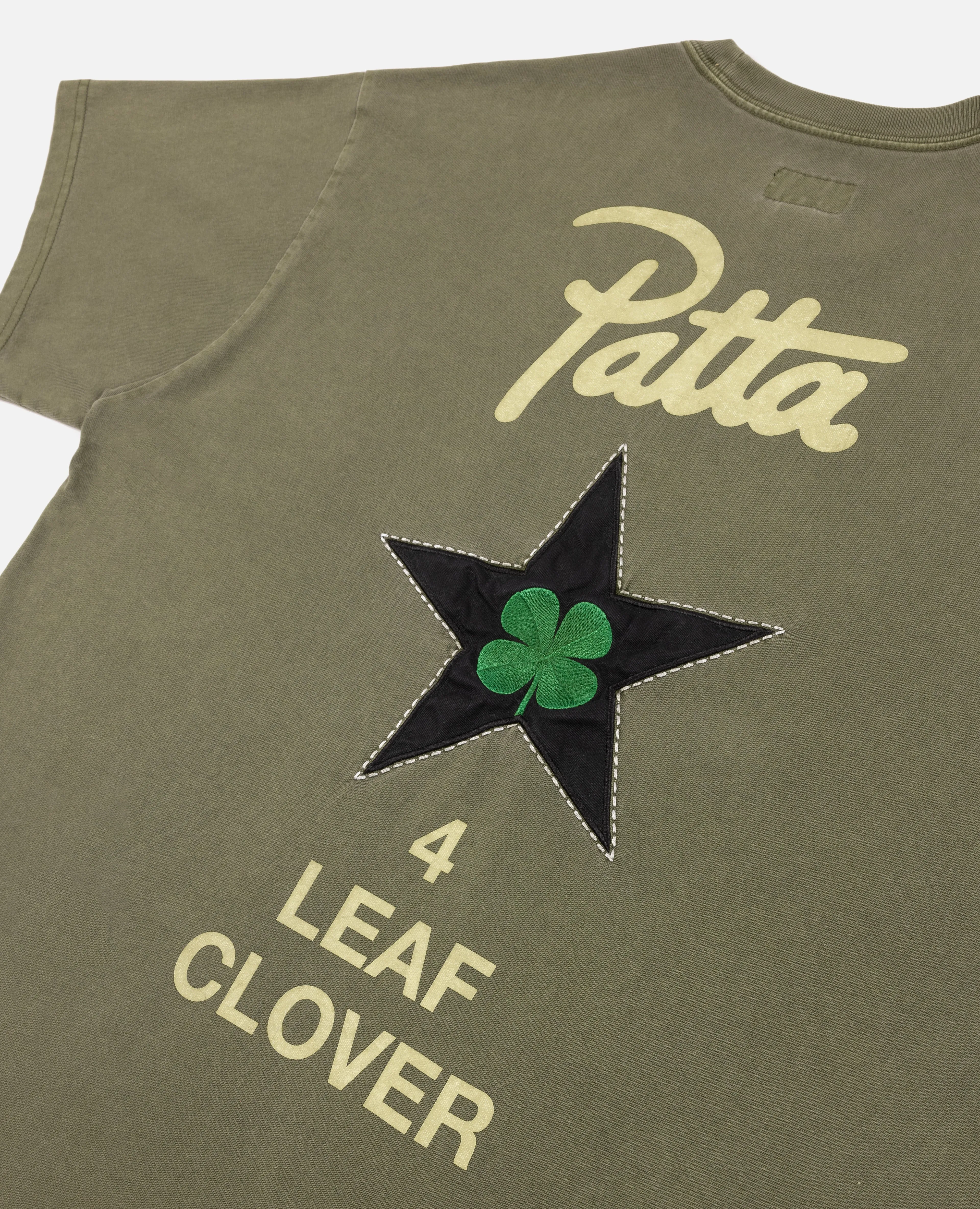 Patta x Converse 4 Leaf Clover T-Shirt (Burnt Olive)