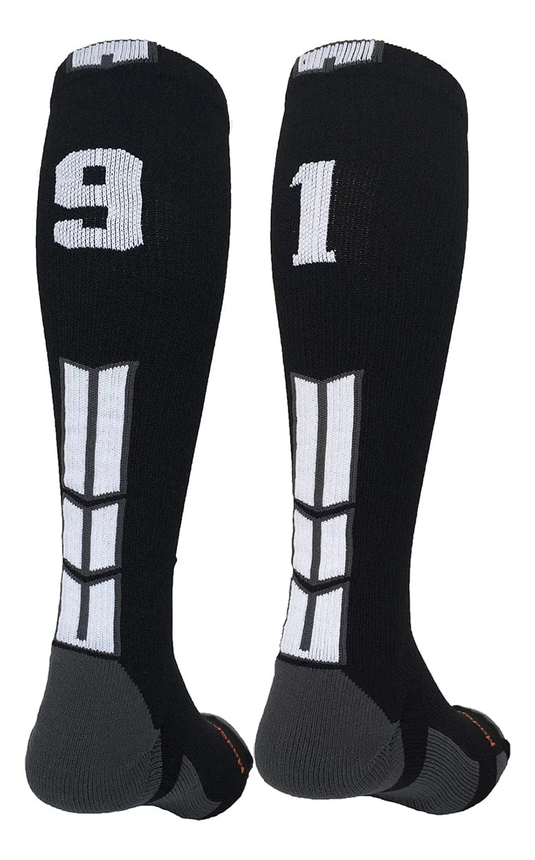 Player Id Jersey Number Socks Over the Calf Length Black White