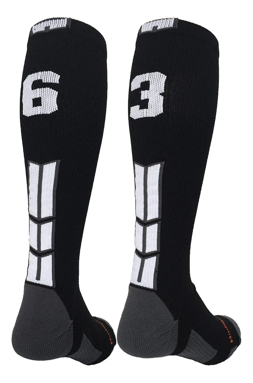 Player Id Jersey Number Socks Over the Calf Length Black White