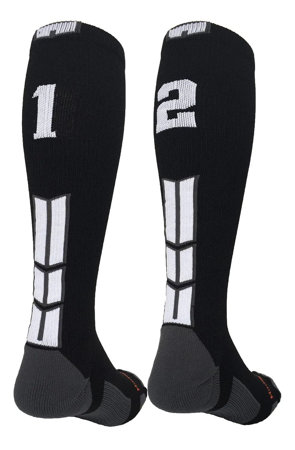 Player Id Jersey Number Socks Over the Calf Length Black White