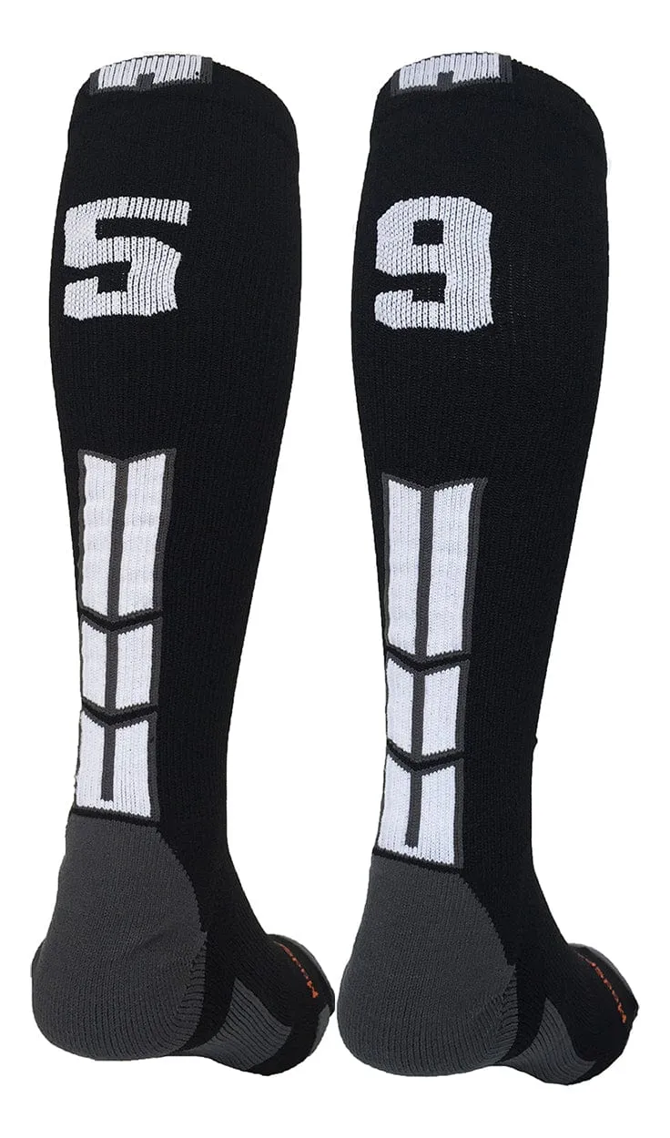 Player Id Jersey Number Socks Over the Calf Length Black White