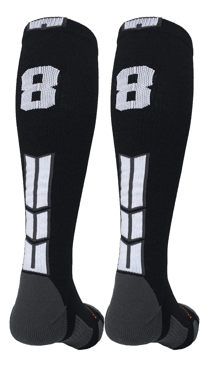 Player Id Jersey Number Socks Over the Calf Length Black White