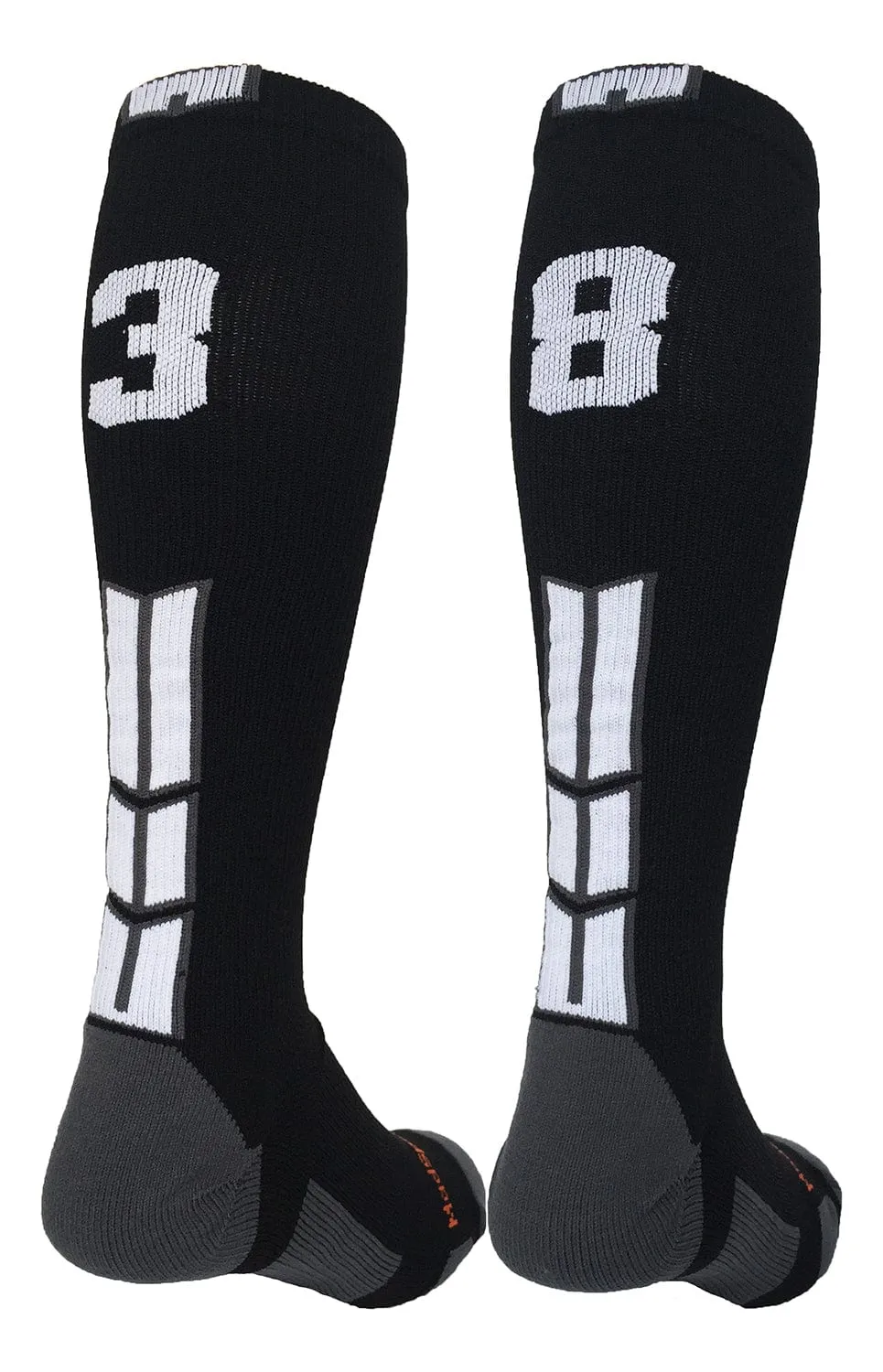 Player Id Jersey Number Socks Over the Calf Length Black White