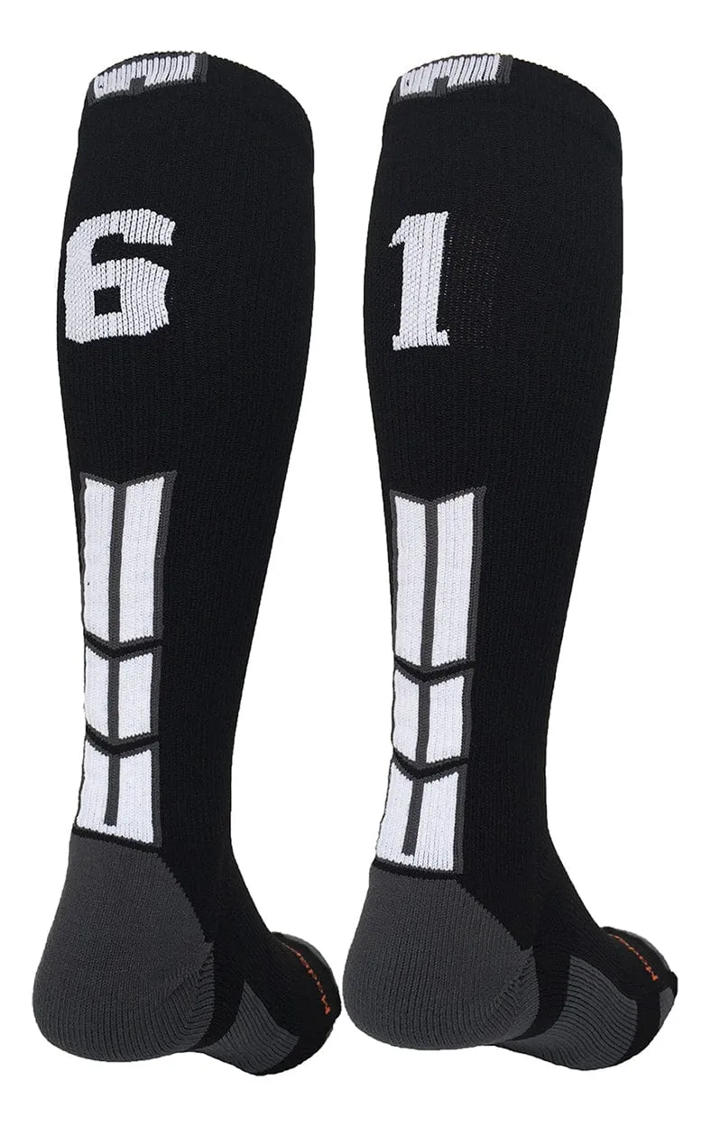 Player Id Jersey Number Socks Over the Calf Length Black White