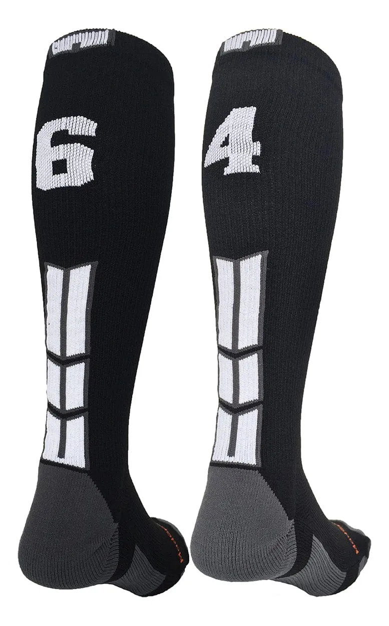 Player Id Jersey Number Socks Over the Calf Length Black White