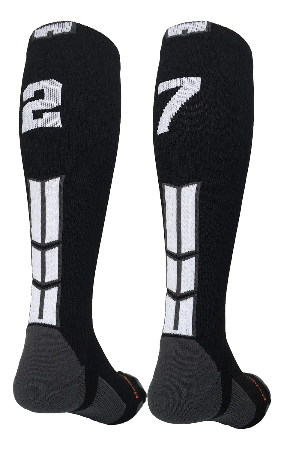 Player Id Jersey Number Socks Over the Calf Length Black White