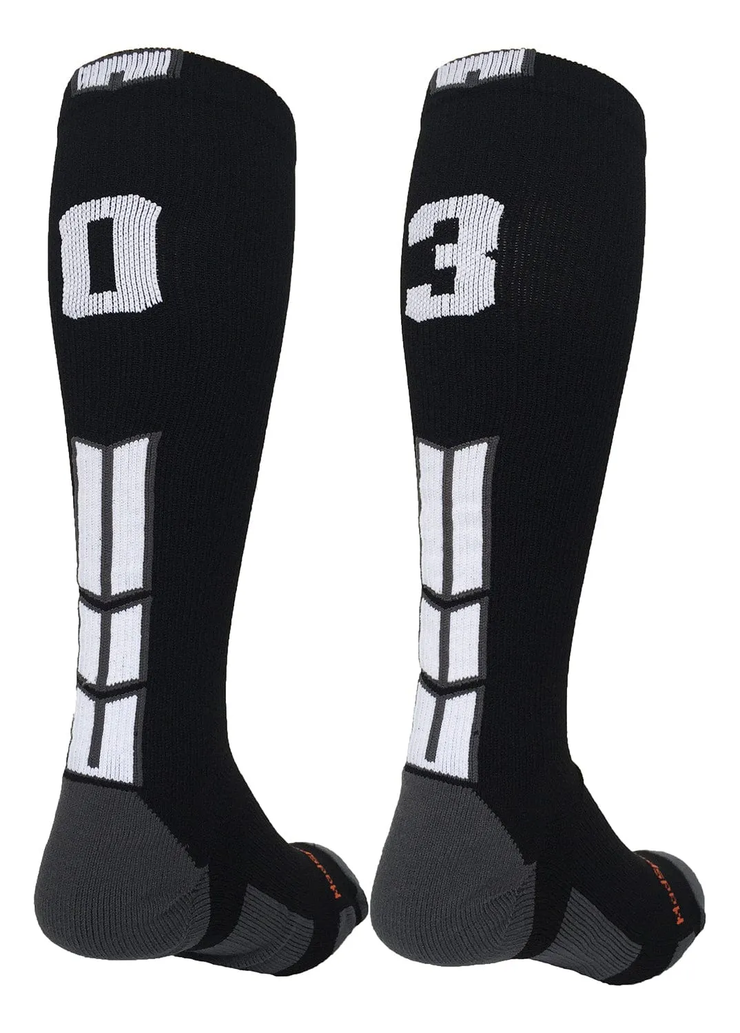 Player Id Jersey Number Socks Over the Calf Length Black White