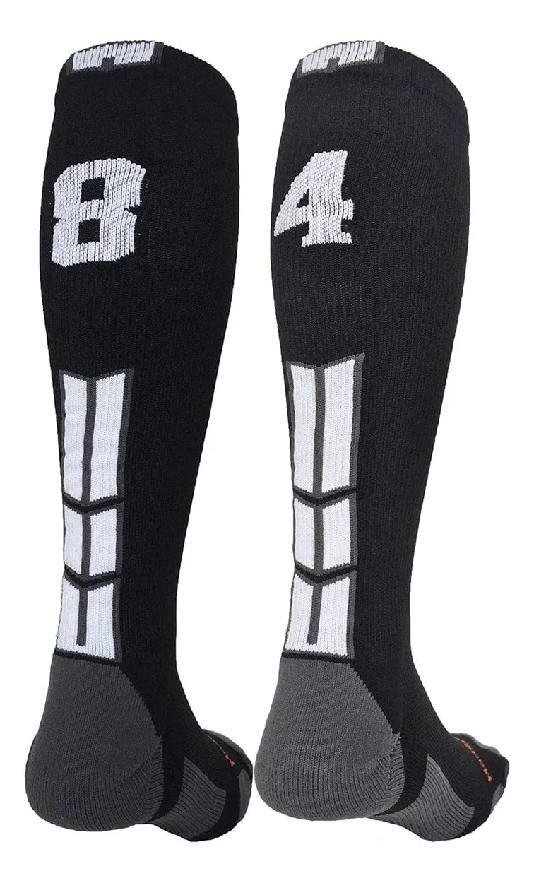 Player Id Jersey Number Socks Over the Calf Length Black White