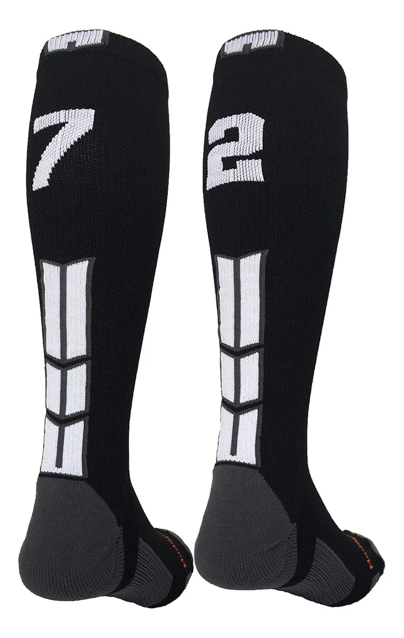 Player Id Jersey Number Socks Over the Calf Length Black White