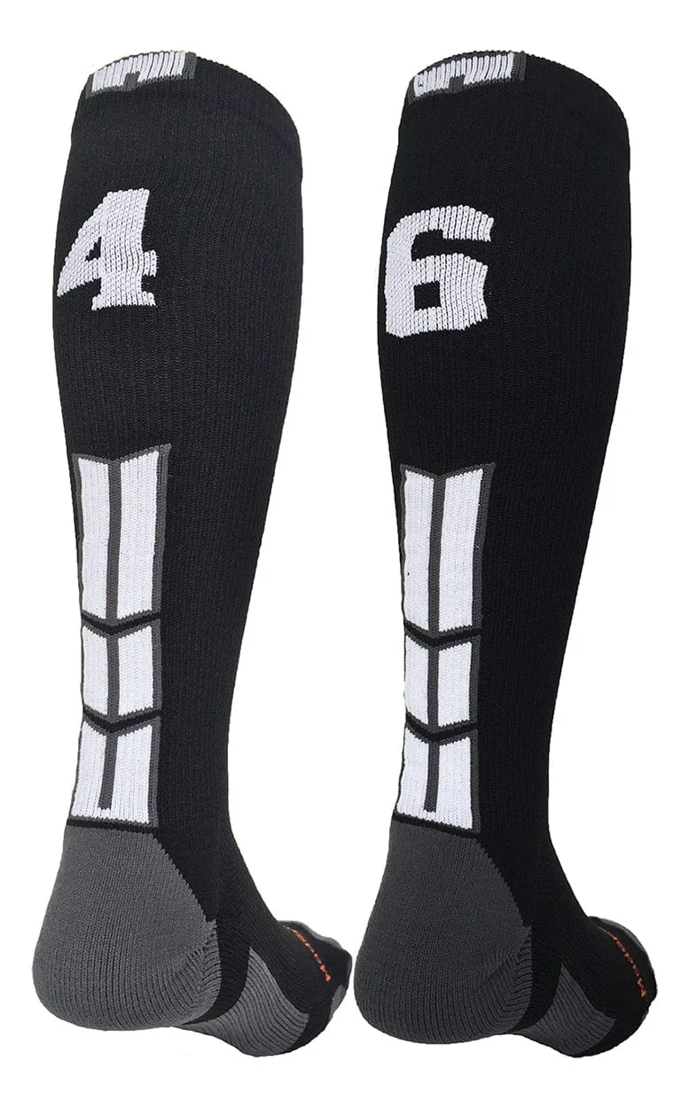 Player Id Jersey Number Socks Over the Calf Length Black White