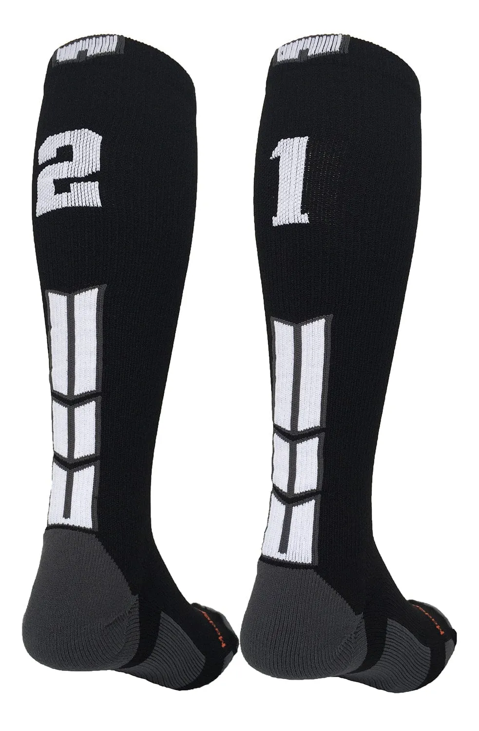 Player Id Jersey Number Socks Over the Calf Length Black White