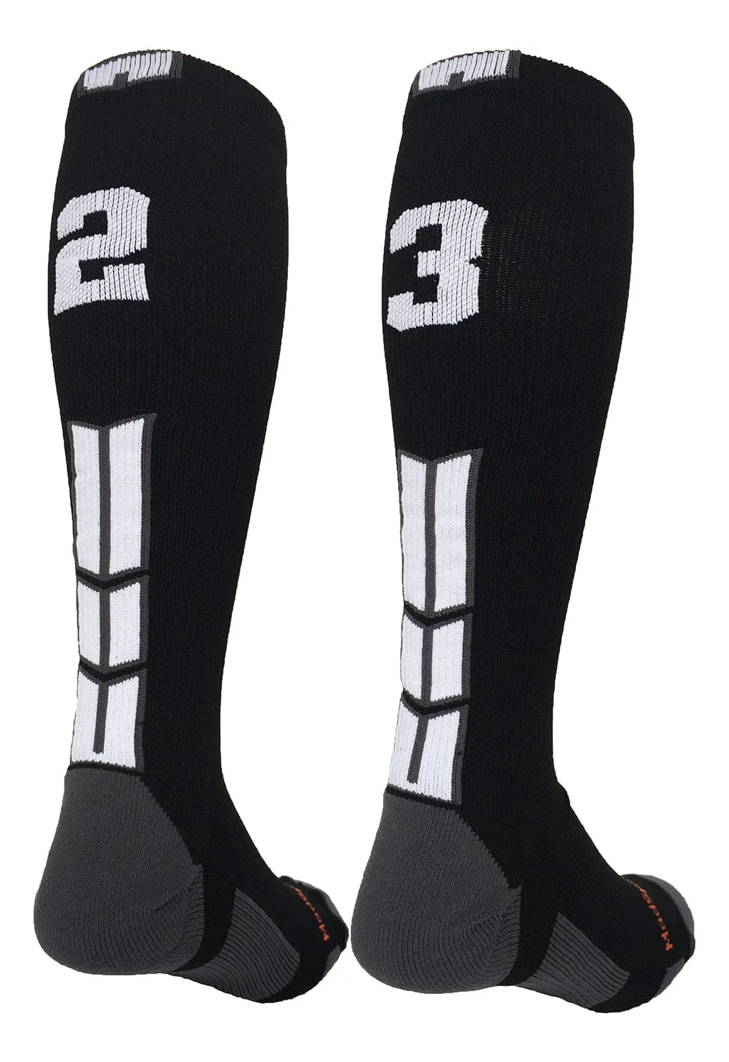 Player Id Jersey Number Socks Over the Calf Length Black White