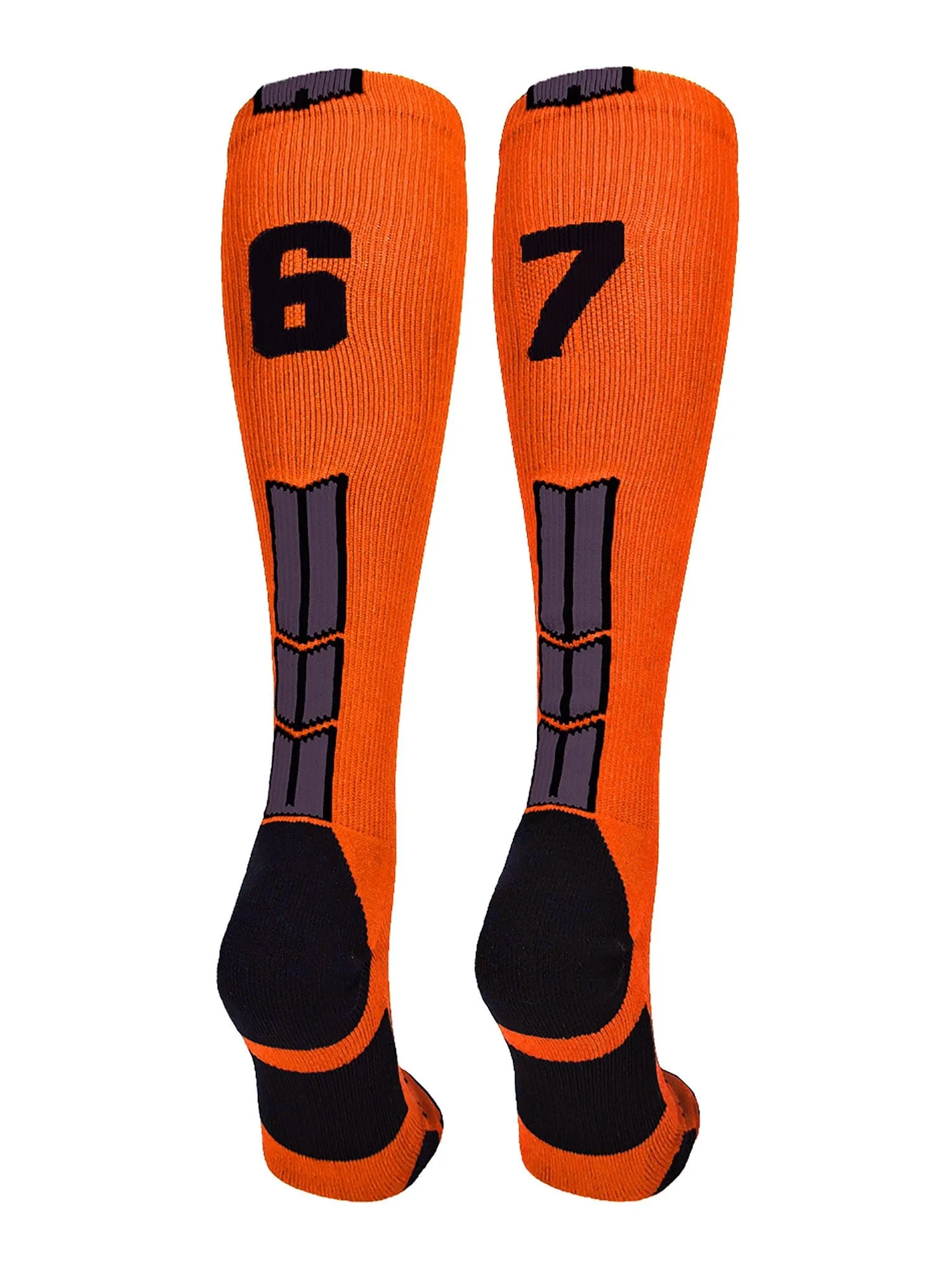 Player Id Jersey Number Socks Over the Calf Length Orange Black