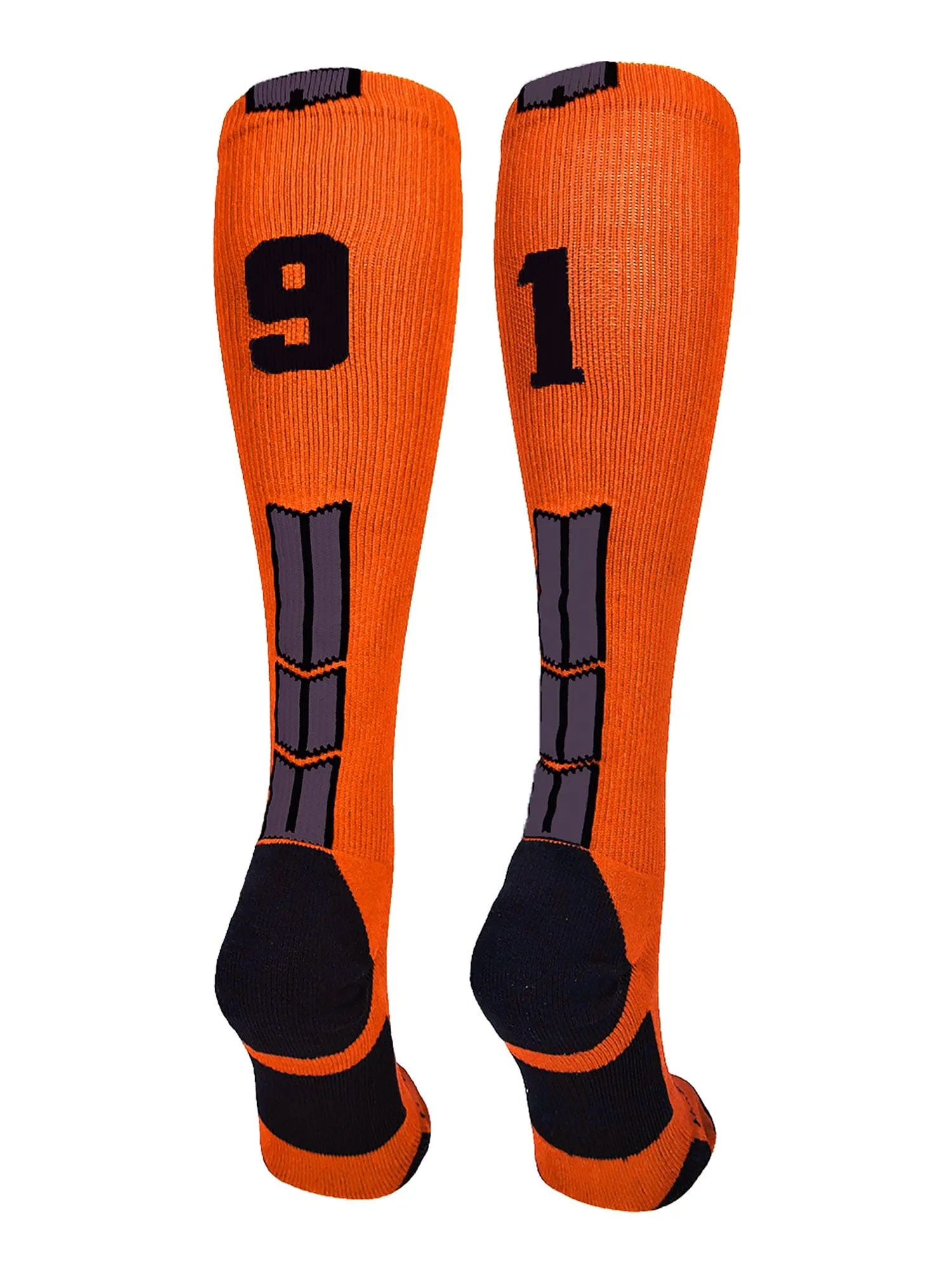 Player Id Jersey Number Socks Over the Calf Length Orange Black