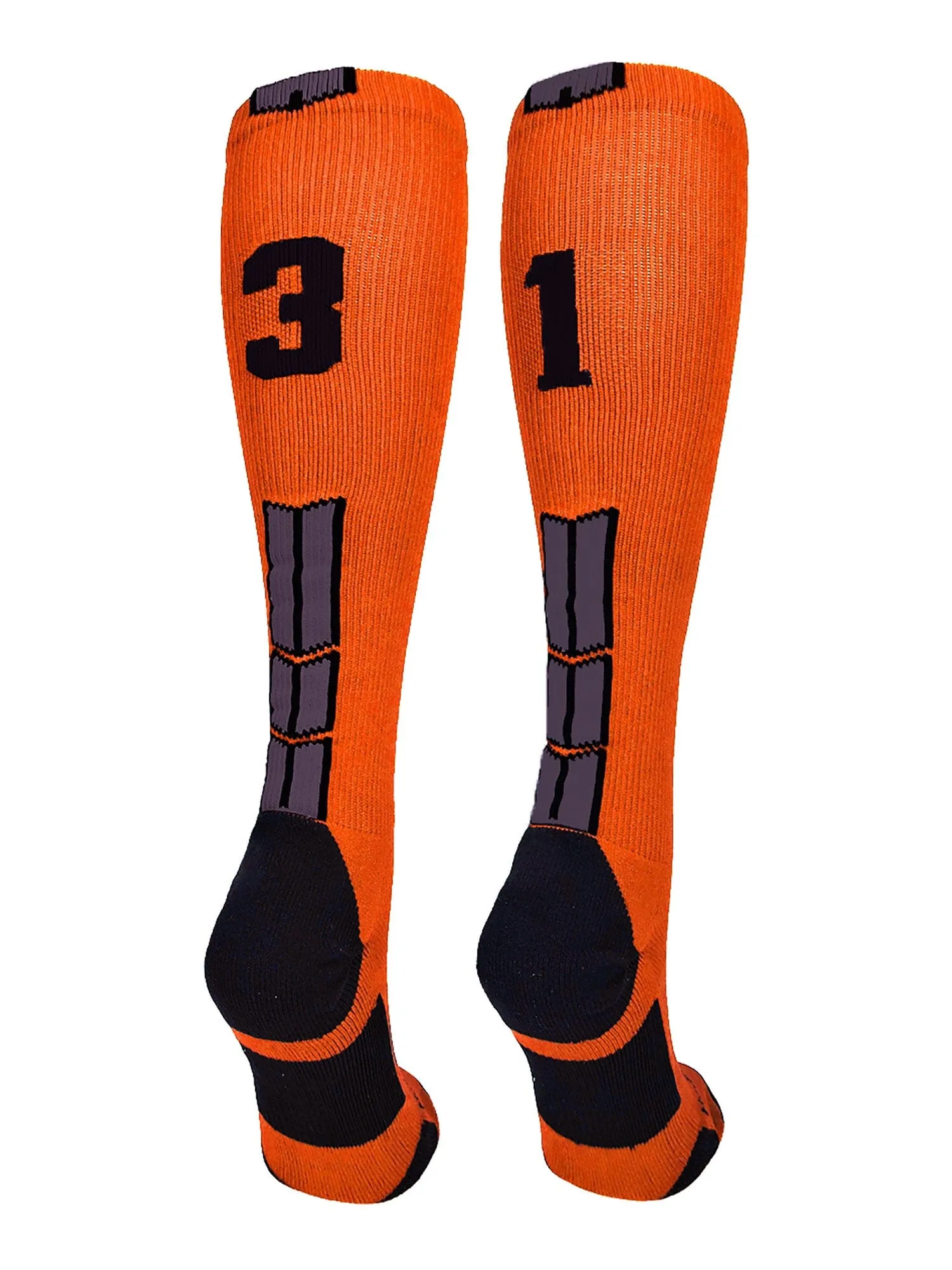 Player Id Jersey Number Socks Over the Calf Length Orange Black