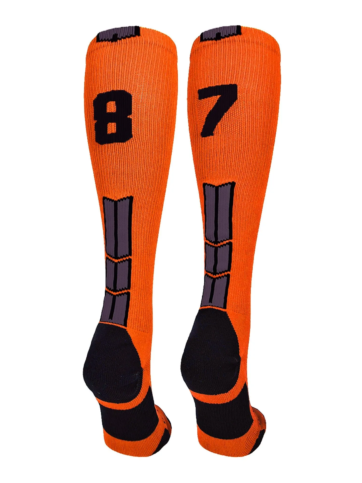 Player Id Jersey Number Socks Over the Calf Length Orange Black