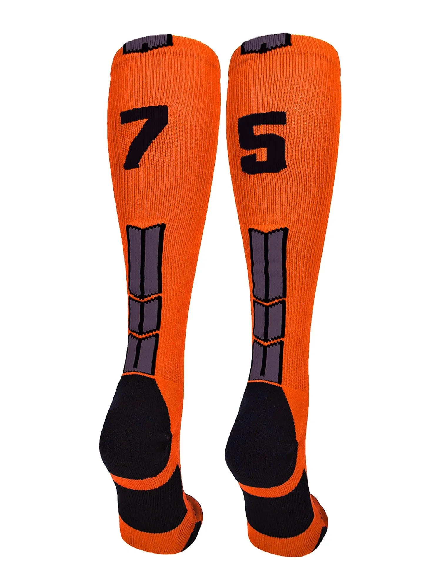 Player Id Jersey Number Socks Over the Calf Length Orange Black