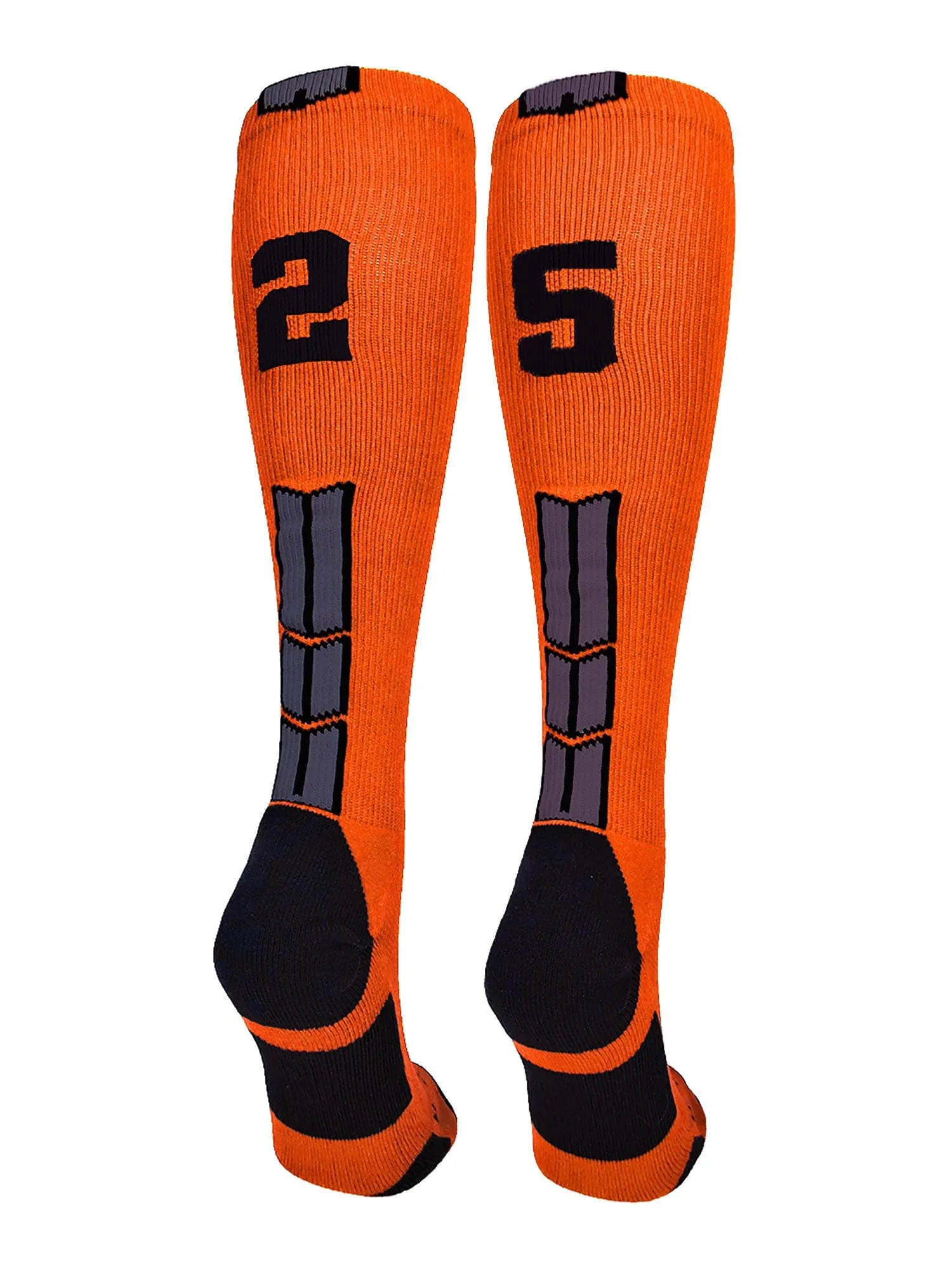 Player Id Jersey Number Socks Over the Calf Length Orange Black