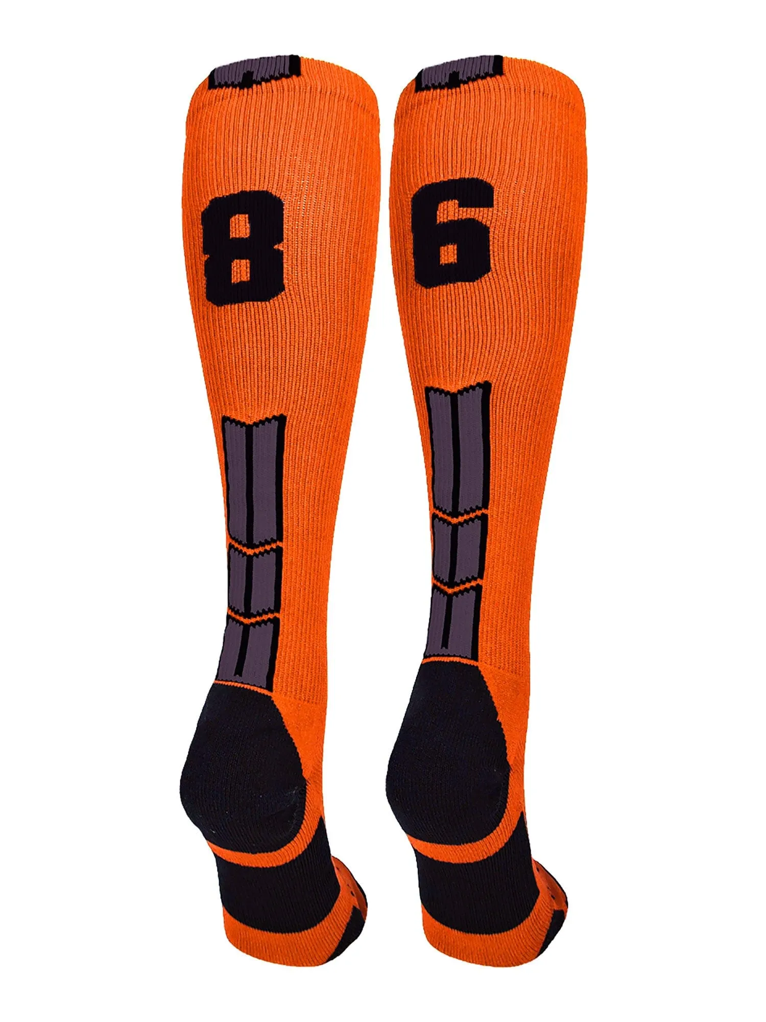 Player Id Jersey Number Socks Over the Calf Length Orange Black