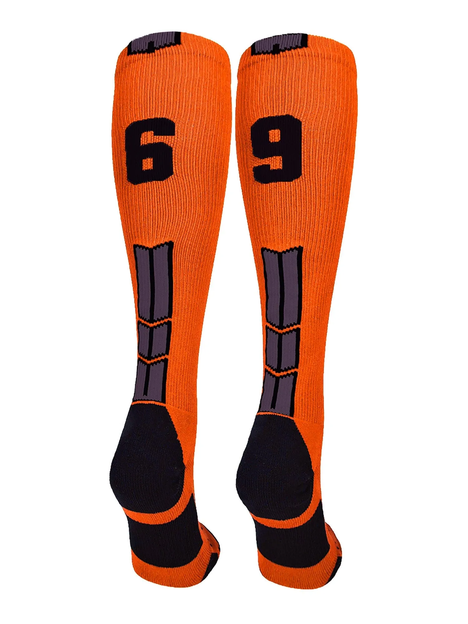 Player Id Jersey Number Socks Over the Calf Length Orange Black